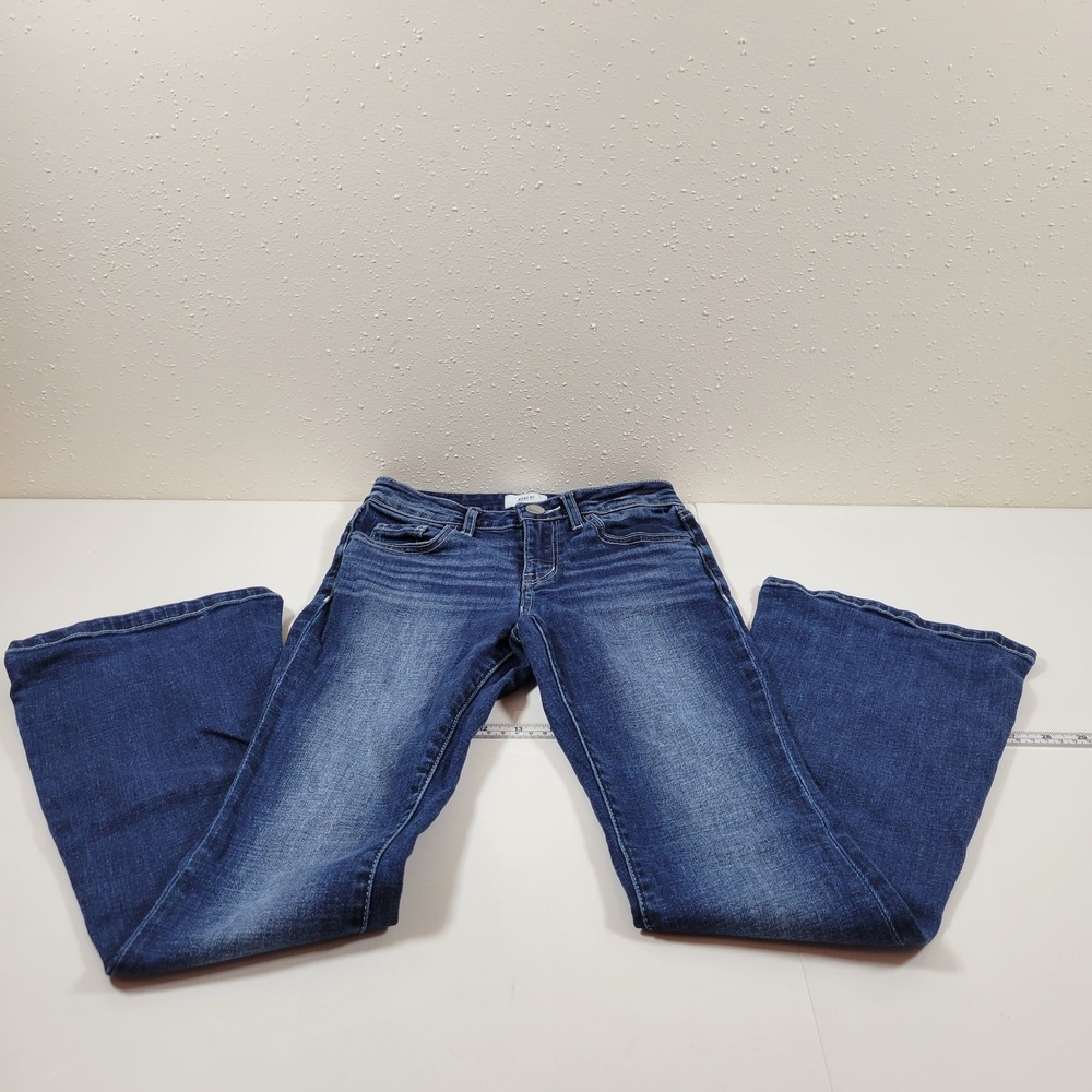 BKE Bootcut Jeans Youth Girls 10R Blue Excellent Stretch Denim Medium Wash